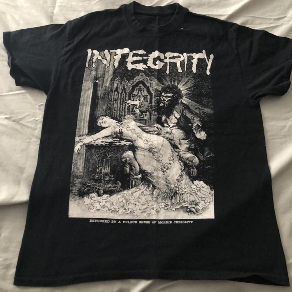Integrity Band Music For Lovers Black T-Shirt Cotton Full Size Unisex T-Shirt XXL
