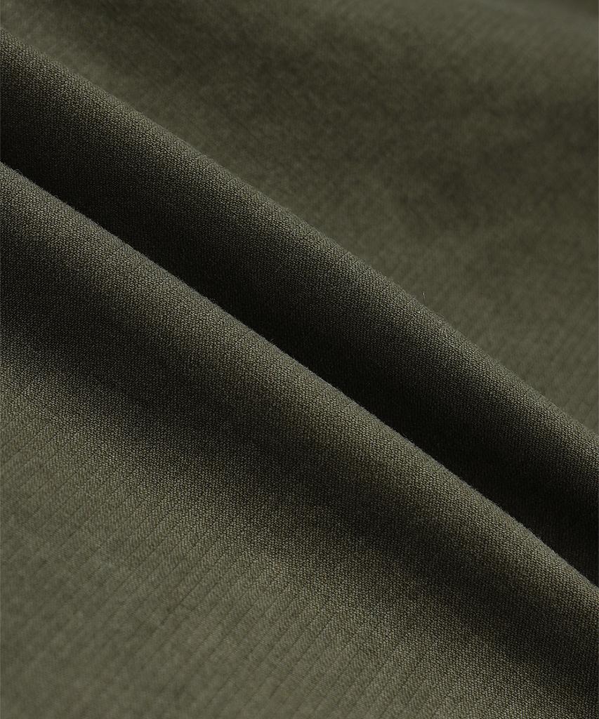 Teildeon Kerouac Dyed Cotton Officer Chino Pants Khaki