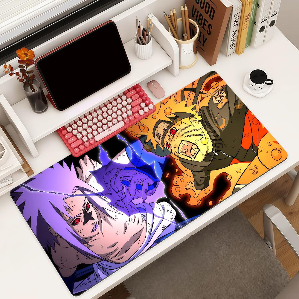 Adventure Anime Nnaruto Mouse Pad Square Office Gaming Desk Mat Waterproof Nonslip Rubber Decorative