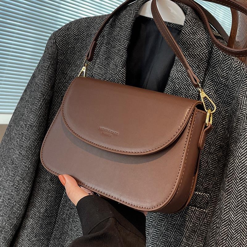 

Bag Women S Crossbody Bag Women S Bag Tofu Bag Shoulder Bag Premium Small Square Bag Luggage темно-коричневого кольору