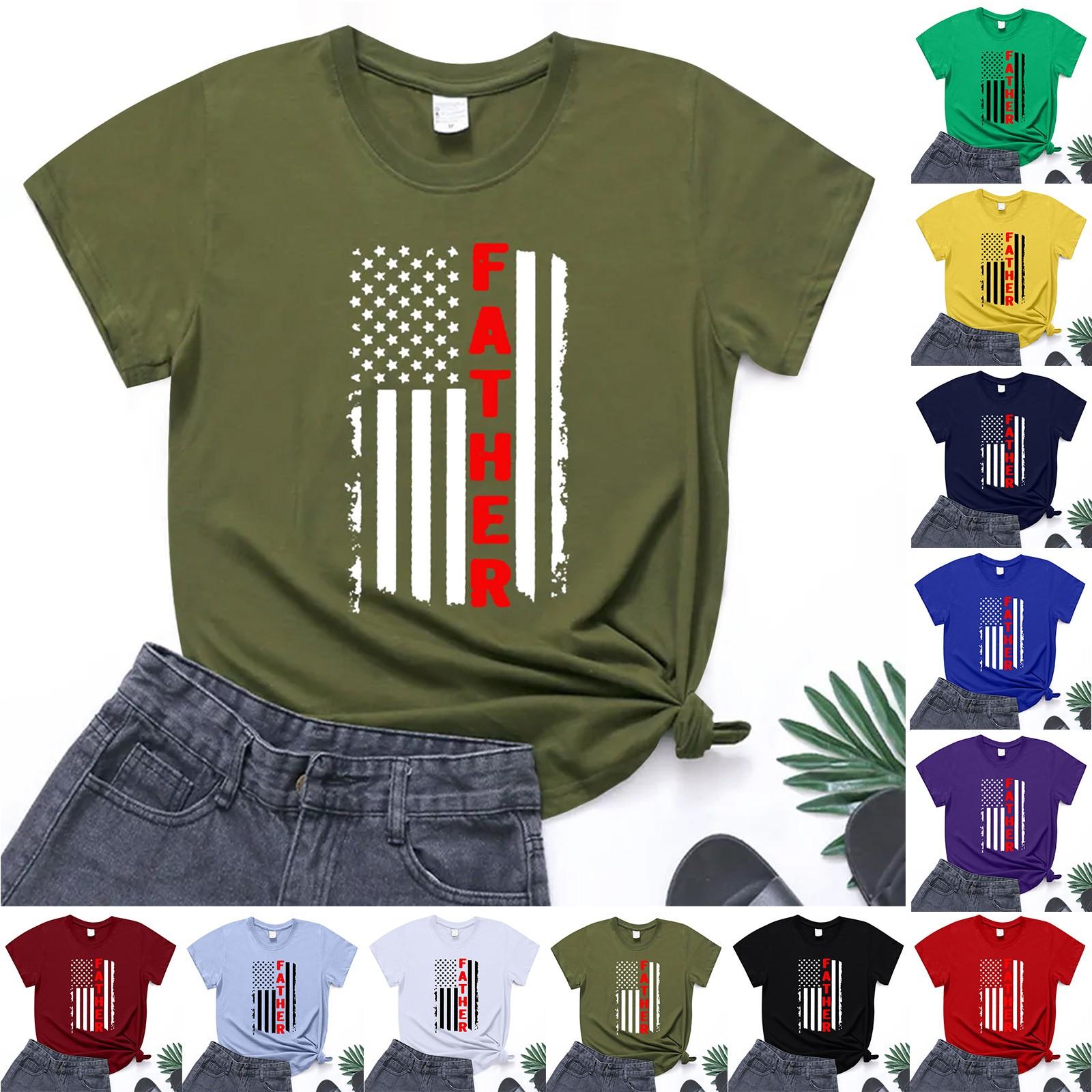 

Женская повседневная свободная футболка с принтом, пуловер с круглым вырезом и топ с короткими рукавами