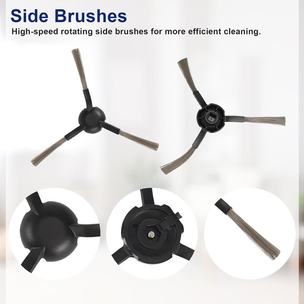 15 PCS Accessories Kit for Dreame L20 Ultra/ L30 Ultra Robot Vacuum Cleaner, Replacement Parts Main Brush, Side Brush, Washable Filter, Mop Pads,