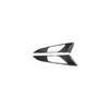 For Mazda 3 Axela 2014- Black Titanium Inner Car Door Handle Bowl Decor Trim