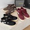 Vintage Platform Sneakers Men's Autumn New Outdoor Non Slip Comfortable Board Shoes Height Increase Fashion Lace Up Casual Shoes