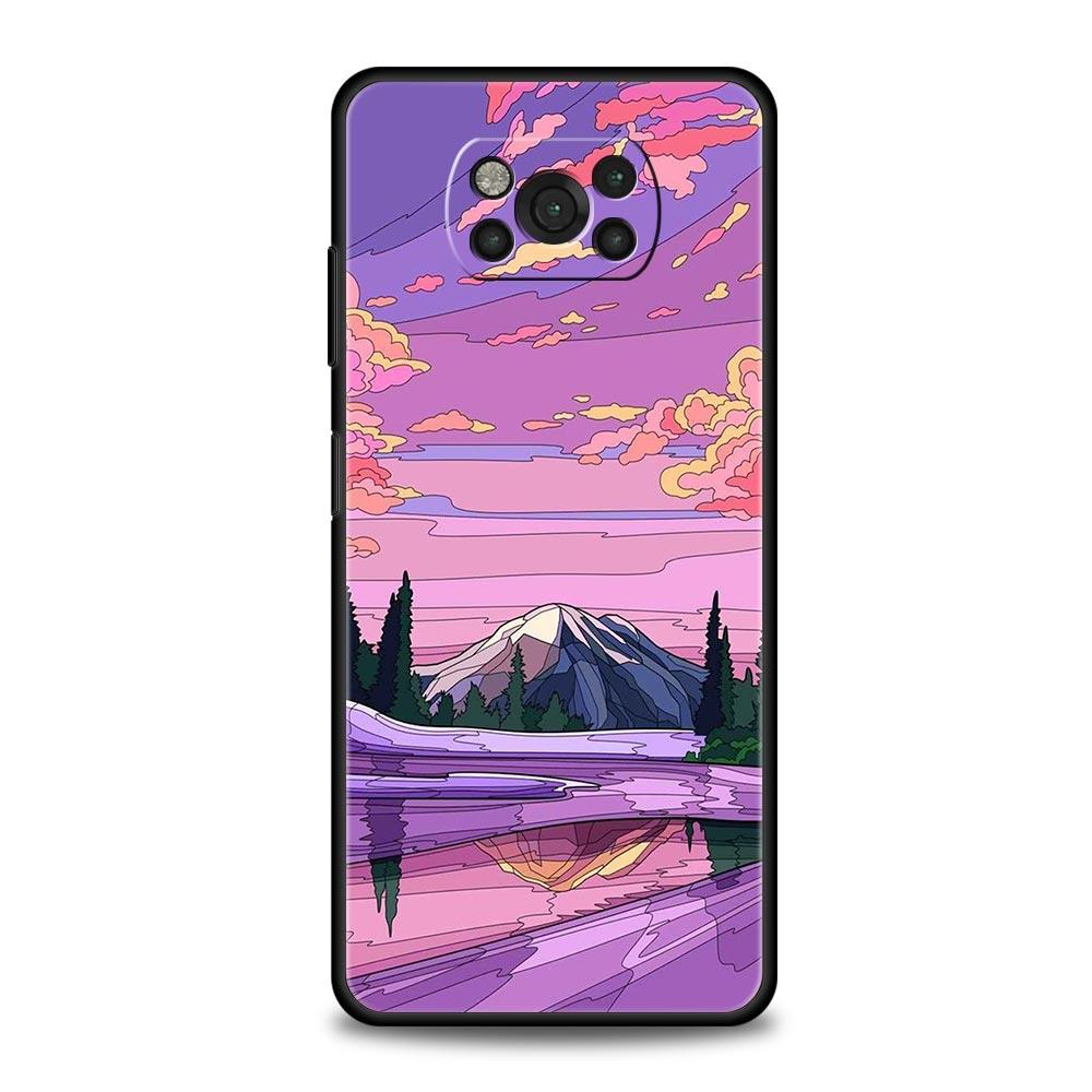 Funda de verano Sky para Phone Case For For Xiaomi Poco X6 X5 Pro X4 X3 NFC F5 Pro F4 F3 GT M5 M4 Pro 5G M3 C51 C50 C55 Cover