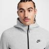 Nike M TecH Flc Fz Hoodie Hv0950 063d Gr H Blk