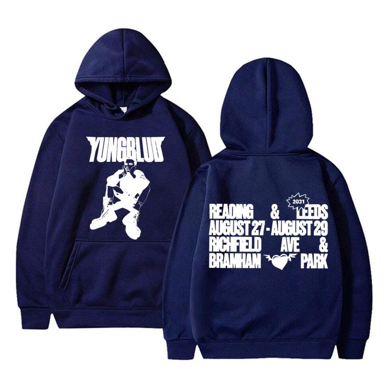 Vintage Rocker Yungblud IDOLS Album Tour 2025 Hoodie Men Women Hip Hop Rock Sweatshirt Men's Casual Cotton Popular Streetwear