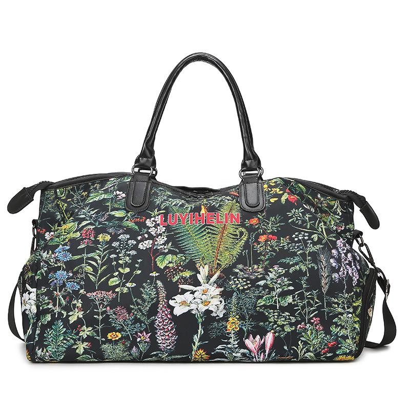 New Portable Mommy Bag, Messenger Travel Bag, Light and Large-capacity Going Out Storage, Duffel Bag, Printed Maternity Bag.