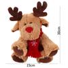 Children Gifts Elk Cartoon Reindeer Doll Toys Plush Doll Christmas Gifts Elk Plush Toys Stuffed Toy