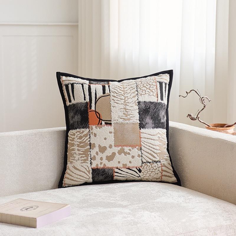 Light Luxury Modern Style Pillow, High-end Sofa, Living Room Cushion, Bedroom Bedside Pillow, Waist Pillow, Soft Furnishing Model Room Pillow Case