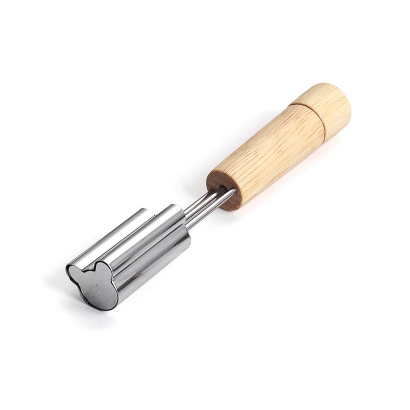 

Stainless Steel Biscuit Mold Printing Mold Carrot and Fruit Embossing Mold Butter Cylinder Pushing and Pressing Mold Baking Tool