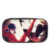 Miraculous Anime 3D Print Waterproof Oxford Cloth Multi-Layer Pencil Case for Kids