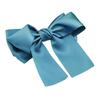 Women Fashion Korean Satin Ribbon Bowknot Hair Clips Barrette Ponytail Holder