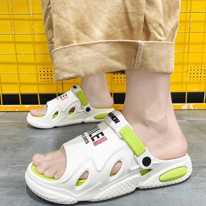 Couple Slippers Outdoor Casual Sport Slippers Light Soft Sole EVA Slippers Comfort Couple Beach Shoes Platform Sandalias