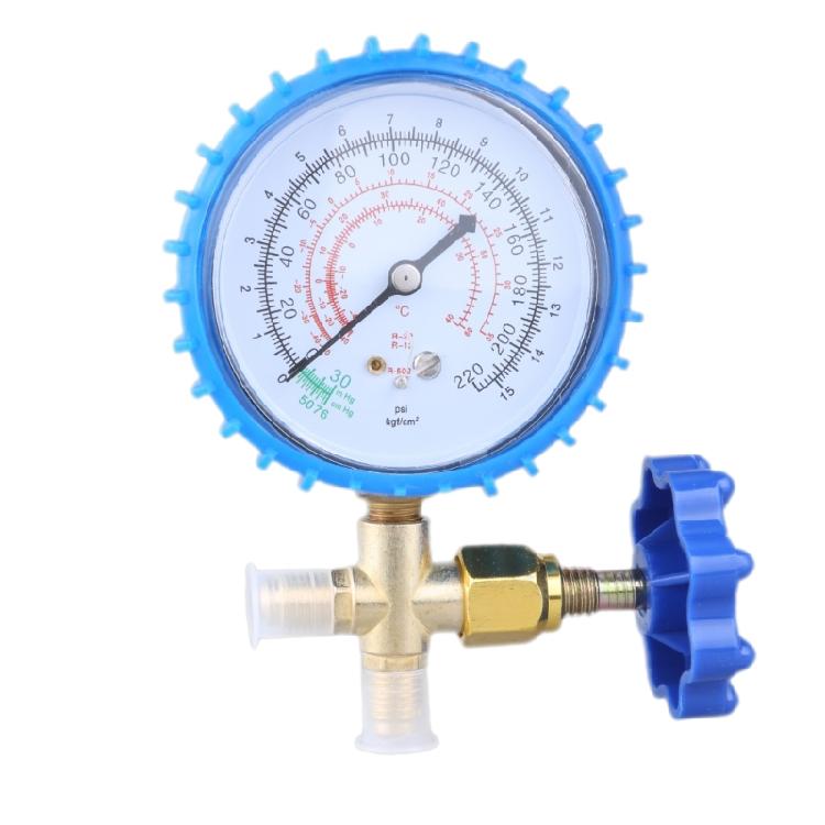 Upgrades Pressure Gauge Single Pressure Meter Aluminum for R22/R134/R404