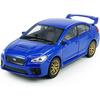 Měřítko 1/36 Impreza WRX STI Závodní auto na hračky Sportovní tlakově litý model auta Kovové stahovací vozidlo, Otevřené dveře, Odlitek ze slitiny zinku, Kolekce dárků pro děti