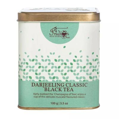 Tè nero Darjeeling Classico (100 GRAMMI), Tè nero classico Darjeeling, Chai indiano