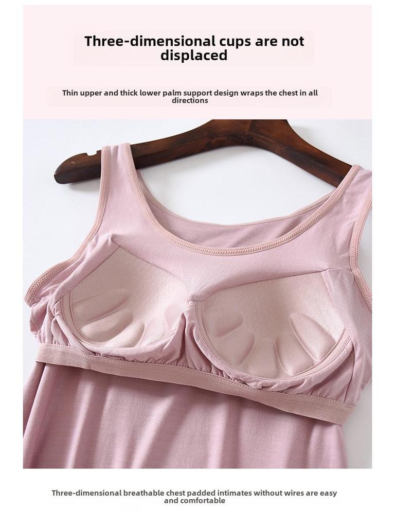 Women's Padded Camisole Top - Wireless Bra-T