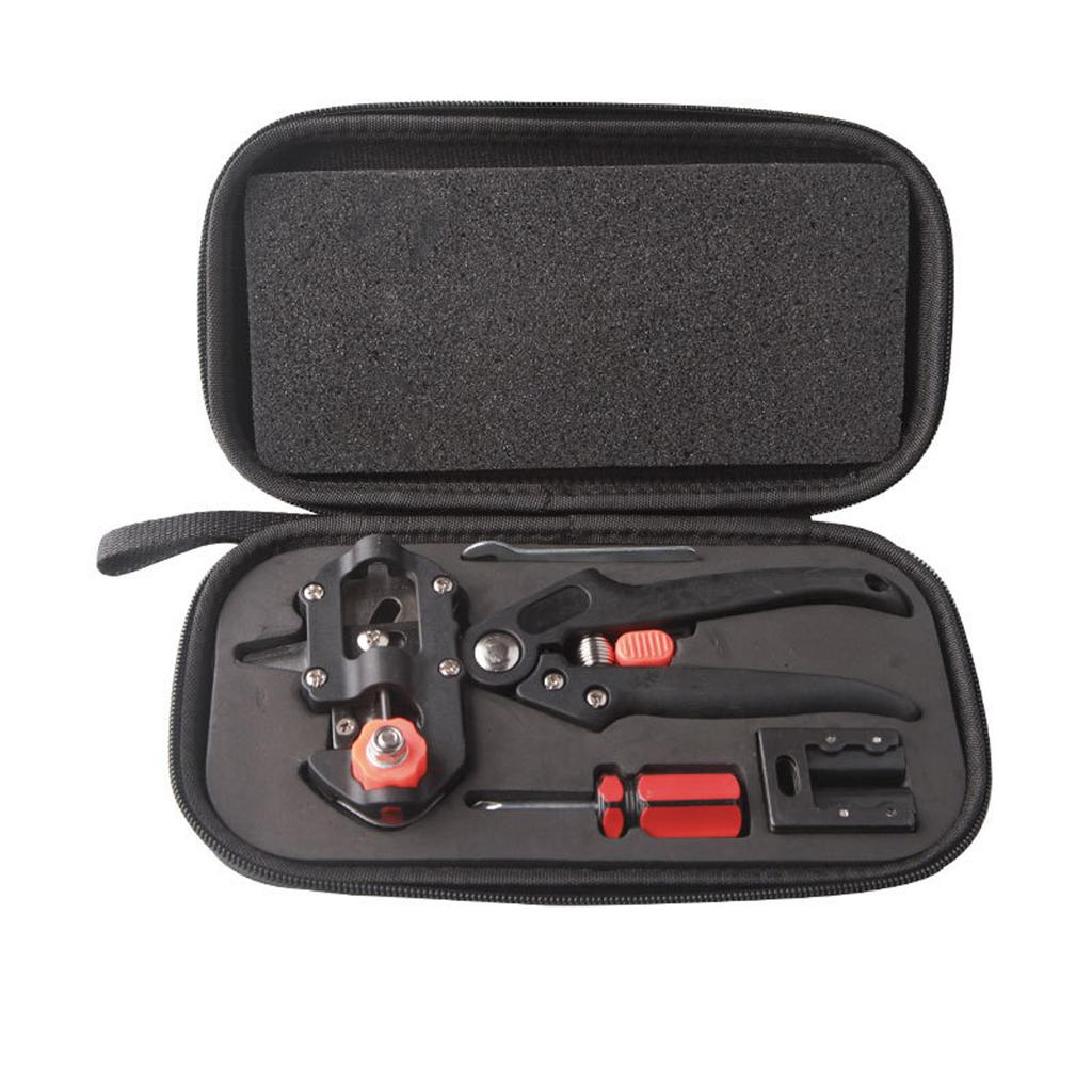 Professional Grafting Tool for Fruit Trees with Interchangeable Blades Durable Garden Grafting Pruner for Precise Cutting and Plant Propagation