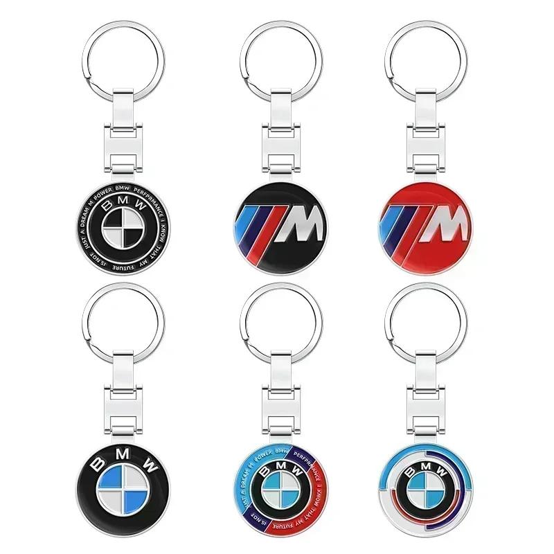 1pcs Metal Logo Key Chain Luxury Car Keychain For BMW M 3 4 5 6 7 Series X1 X3 X4 X5 X6 X7 G20 G38 F20 F39 F48 E46 E60 E36 E39 Yflb10