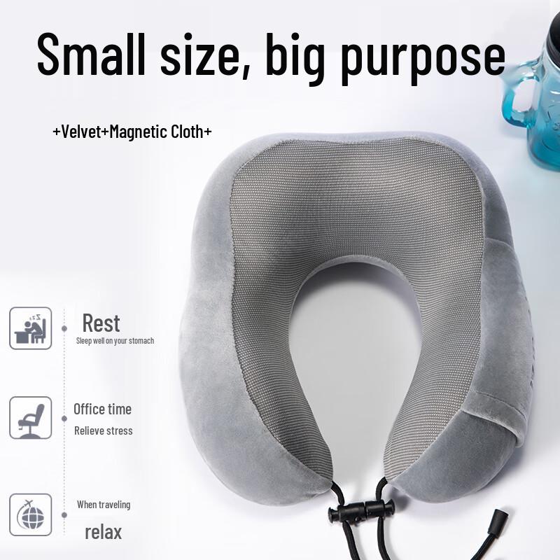 Hanlemeitu U-shaped Memory Foam Travel Pillow