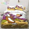 Top Calvin Hobbes 3D Bettwäsche-Set Gedruckte einzelne Decke Steppdecke Bettbezug Bettwäschebezug Kissenbezug 3-teilige Sets Kinder Erwachsene Größe