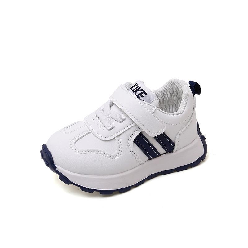 

Kids Summer Sports Shoes Toddler Boys & Girls Korean Style Running & Board Shoes - White Size 23: 14.5CM синій