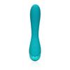 Loveline - Smooth Silicone Bunny Vibrator - Teal Blue