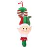1pcs Christmas Elf Plush Doll Fabric Christmas Tree Hanging Ornament for Kids Window Hotel Decoration Desktop Decoration