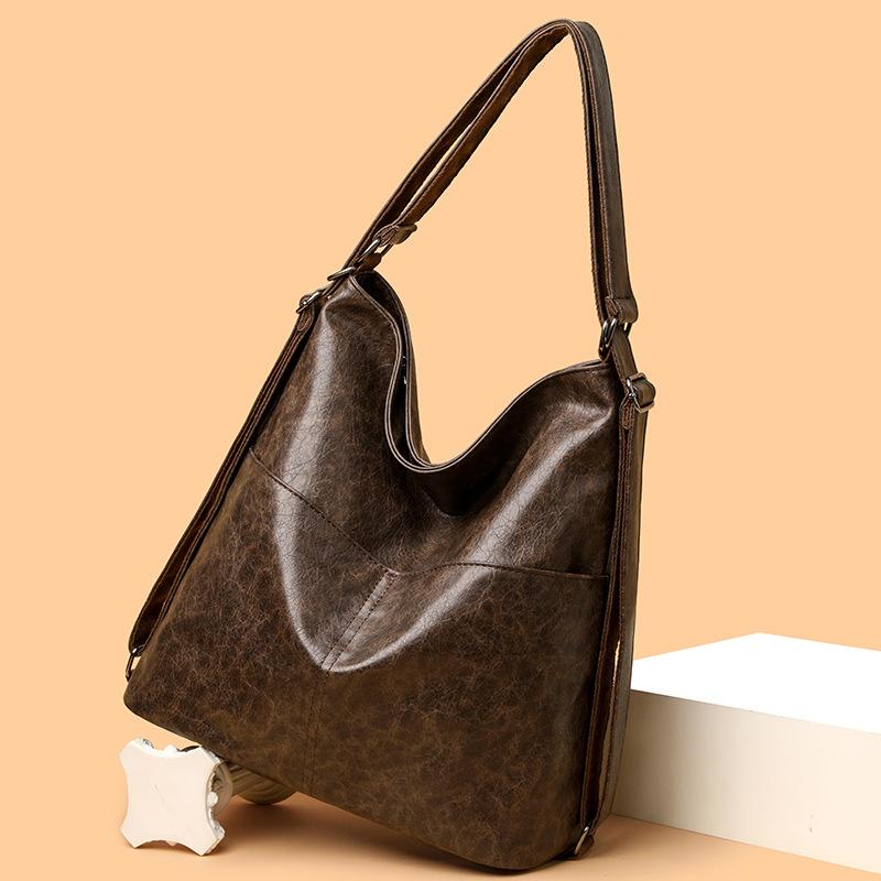 Multifunctional Large Bag Women's 2025 Women's Four Seasons Trend Large Capacity Tote Multi-purpose Messenger Bag Shoulder Backpack