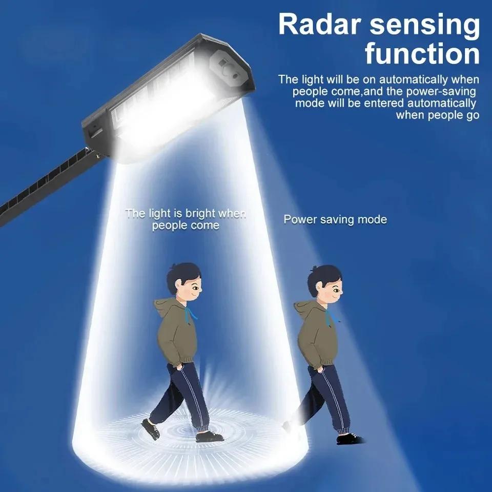 Solar LED Lights Outdoor Solar Lamp Of Motion Sensor 4 Mode Waterproof IP65 Solar Garden Light Street Yard Lantern