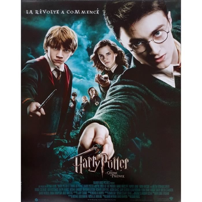 

ГАРРІ ПОТТЕР і орден фенікса Affiche Cinéma Originale Roulée 53x40см