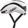 ABUS Game Changer Aero Helmet for Shiny Size L 2.0 Bicycles, White, (57-61cm) [2-Year Warranty]