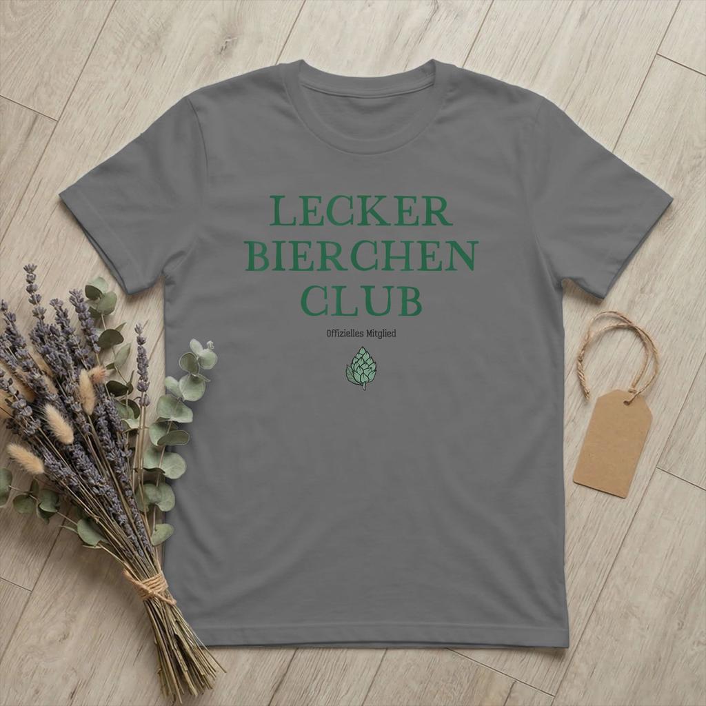 Unisex T-Shirts Lecker Bierchen Club 100 Baumwolle T-Shirt Kurzarm Leckeres Bier Trinken T-Shirt Rundhals Kleidung Neuankömmling
