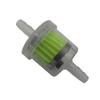 2pc Inline Fuel Filter with Transparent Housing for Gasoline Engines Compatible with Small Engines Lawn Mowers Chainsaws and Motorcycles