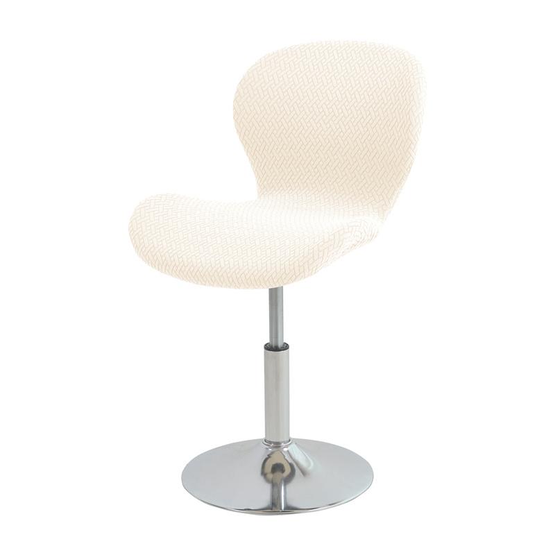 1/4pcs Durable Jacquard Butterfly Curved Chair Cover All-inclusive Bar Seat Cover Elastic Stool Seat Slipcovers for Living Room