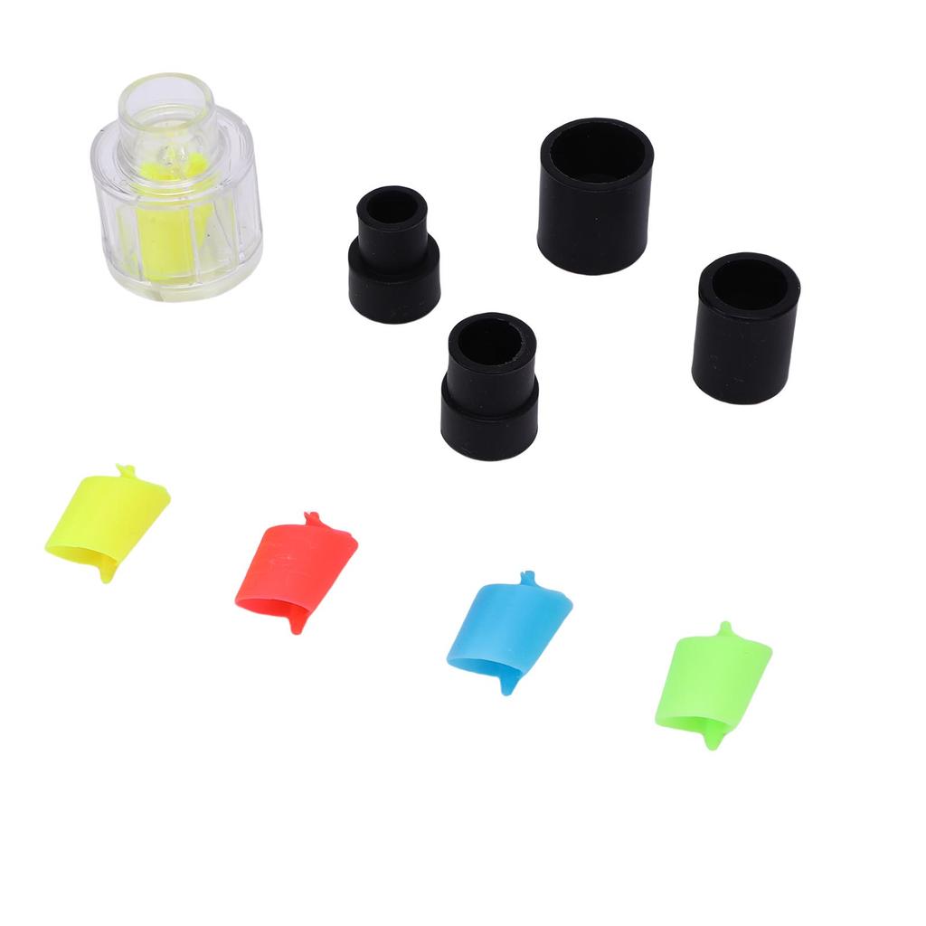Aquarium Maker Water Outlet Luminous Design Fish Making Head with 4 Cores Adapter Pipes for Aquarium Pipe Fittings