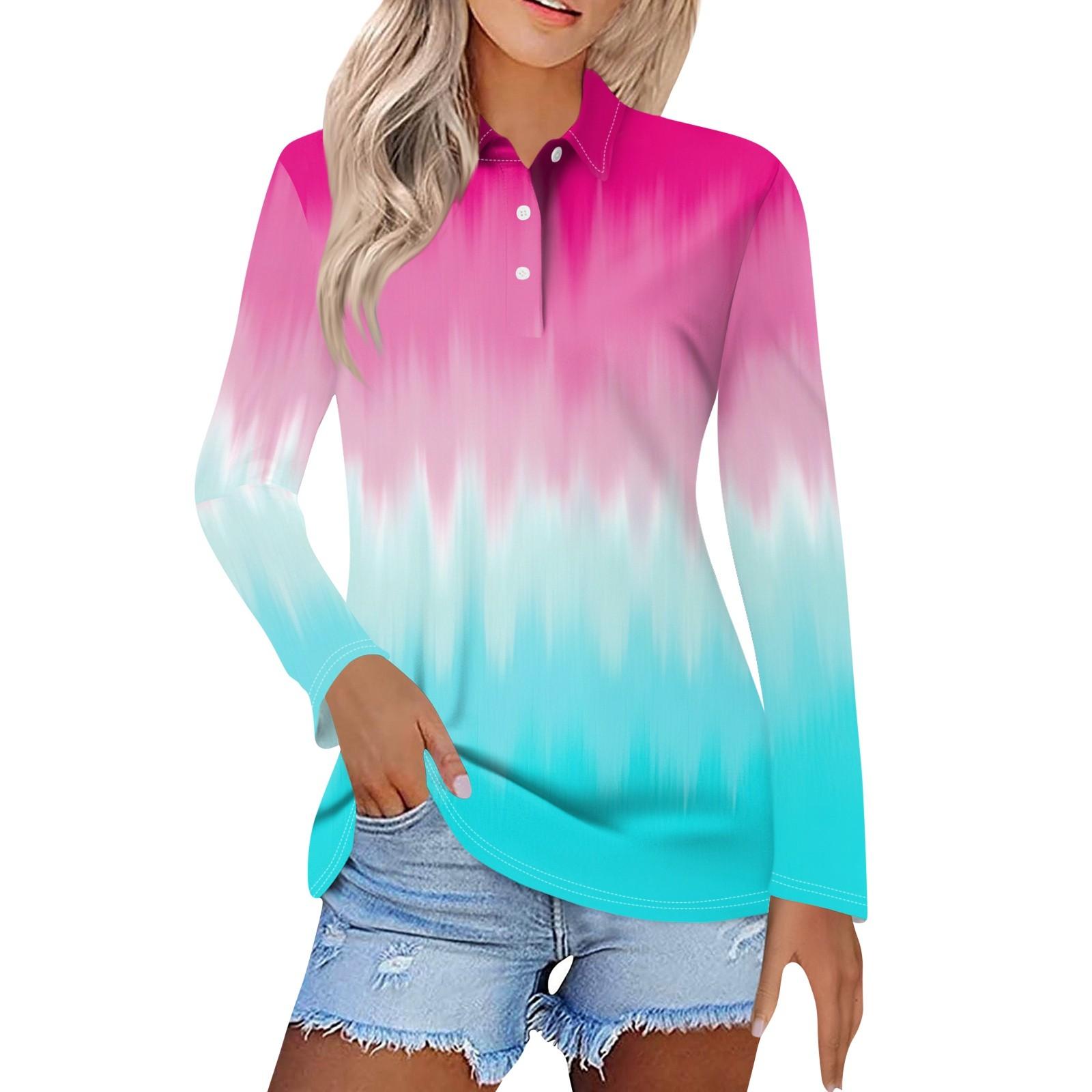 

Женская модная повседневная рубашка с короткими рукавами и принтом с лацканами, женские топы на пуговицах M