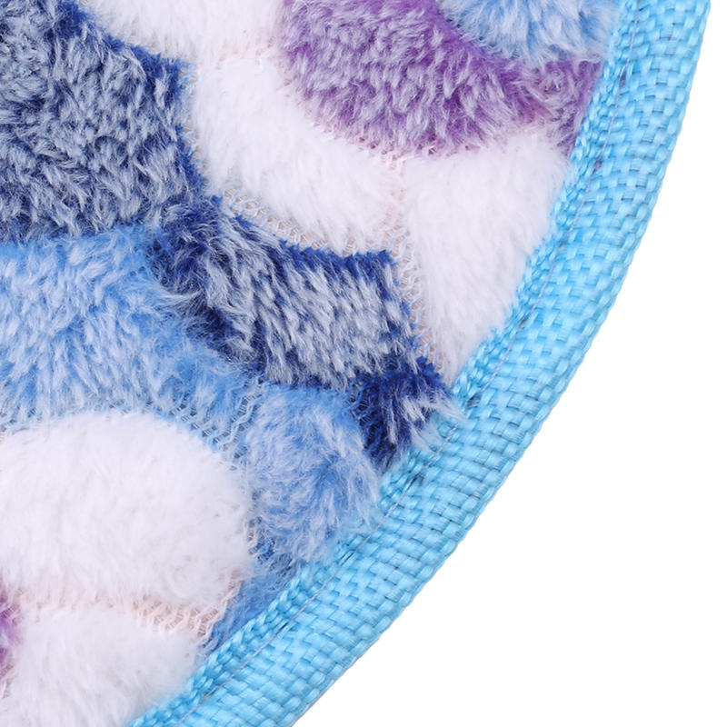 Měkký Korálový Sametový Potah na Záchodové Sedátko Podložka Květinový Vzor Design Koupelnový Dekorativní Doplněk Pro Domácí Koupelnu Ochrana Záchodu Prachotěsný Lze Nainstalovat Odstranit