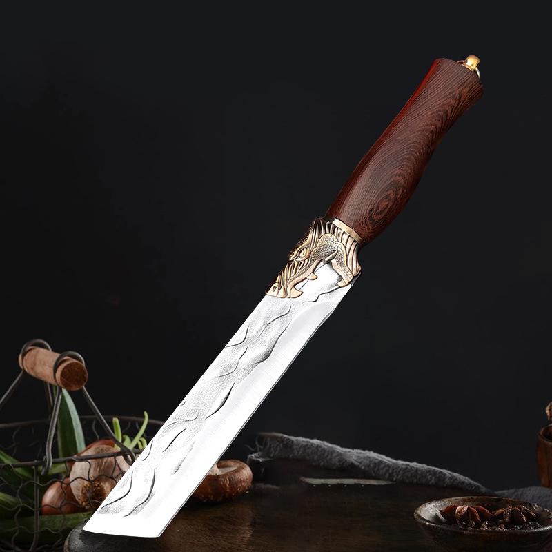 Stanless Steel Knife Handmade Chopper Chef Knives Vegetable Fruit Knife Meat Cleaver Kitchen Knives Tool