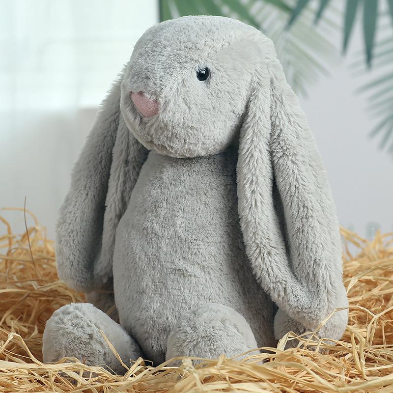 Rabbit Doll Doll Shy Rabbit Doll Lop-eared Rabbit Plush Toy Birthday Gift Doll