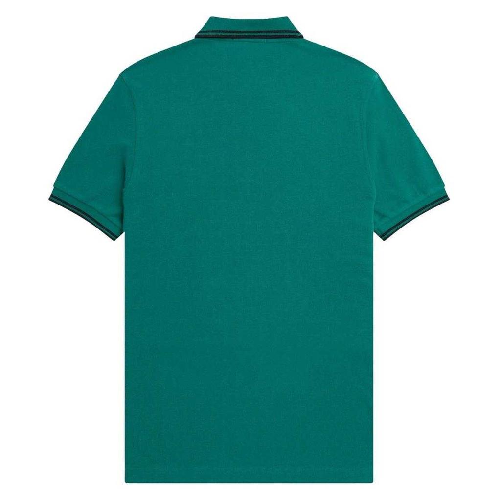 Fred Perry Mens Double Tipped Collar Polo Shirt