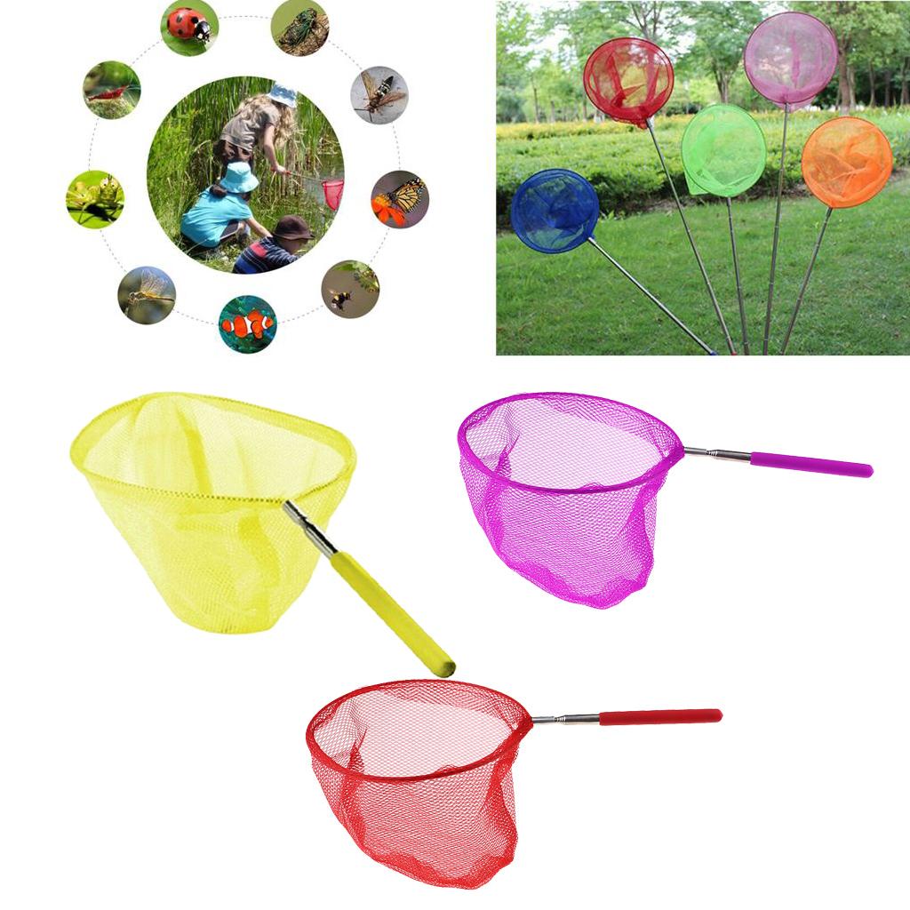 Folding Fishing Brail Landing Net Stainless Steel Triangle Frame Large Dense Landing Dip Foldable Fishing Accessories