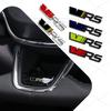 1Pc Car 3D Metal VRS Emblem Auto Steering Wheel Badge Decals Inner Sticker For VRS Octavia Kamiq Kodiaq Karoq Superb Fabia Yeti