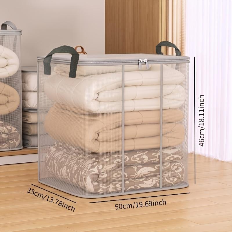 Large-capacity PVC Storage Bags, Suitable for Clothes and Quilts - Transparent Organizing Bags, Essential for Dormitories, Moving
