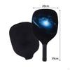 Racquet Long Handle Portable Nonslip Grip with Protective Cover Pickleball Racket for Advanced