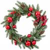 Wreath Christmas Wreath For Door For Wall Centerpiece For Table Artificial Flowers