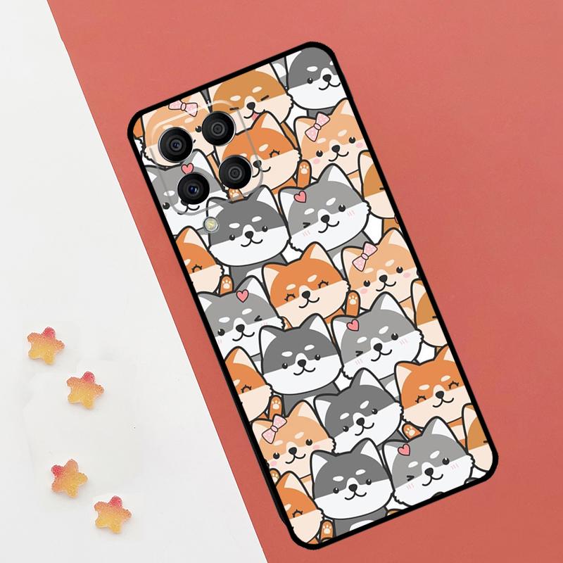 Cute Shiba Inu For Samsung Galaxy M13 M33 M12 M32 M52 M11 M21 M31 M35 M53 M55 M15 M14 M34 M54 M06 M16 Case