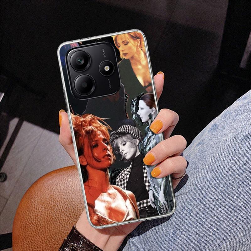 Mylene Farmer Phone Case For Xiaomi Redmi Note 15 14 13 12S 12 11 Pro Plus 14S 11S 11E 10 10S 11T 5G Personalized Cover Redmi No