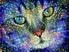 5d Diamond Painting Pes DIY Mozaika Zvíře Plný Kulatý Čtverec Diamantové vyšívání Křížkový steh Kamínky Obrázky Nástěnné umění